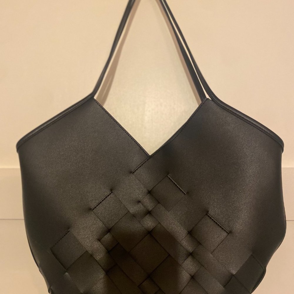 Nanette Lepore Woven Look Tote